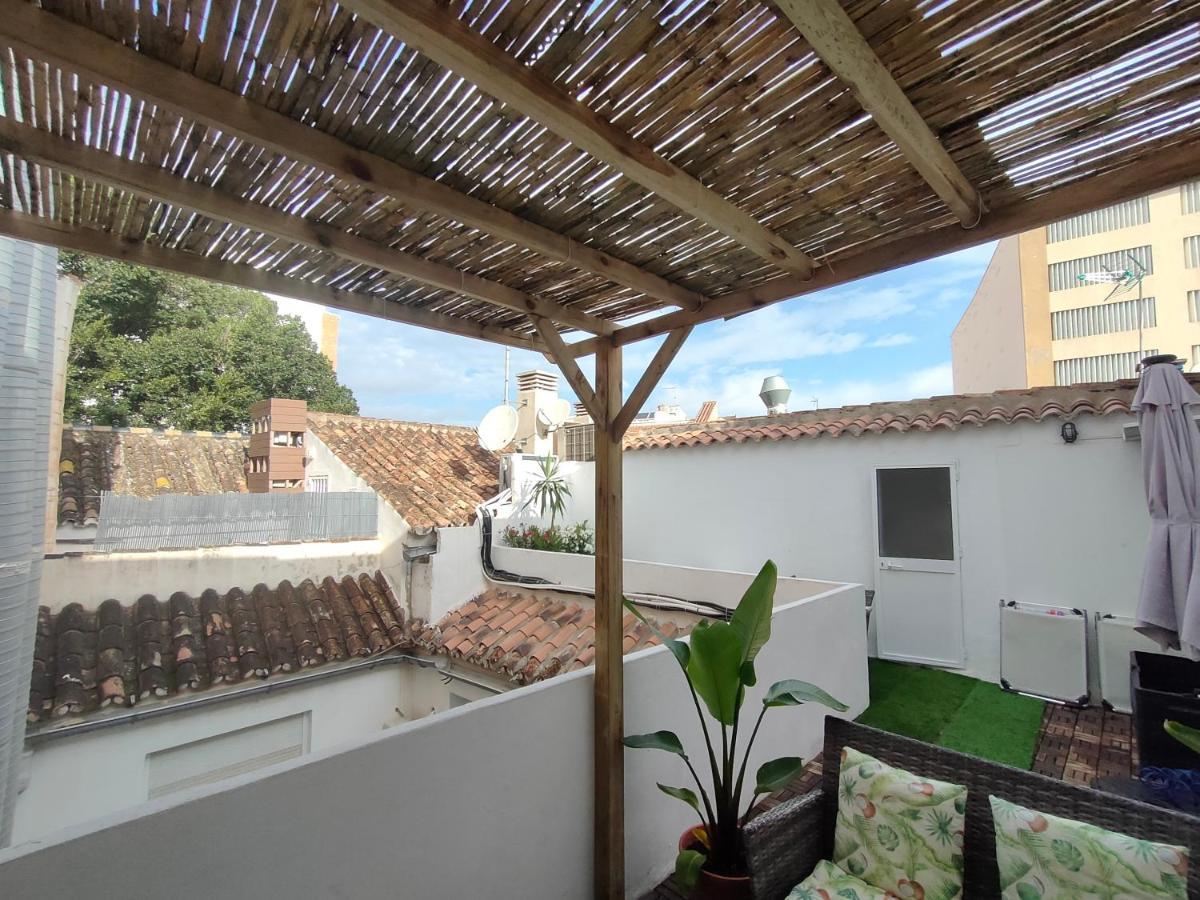 Historic Center Private Terrace Apartment Málaga Exterior foto